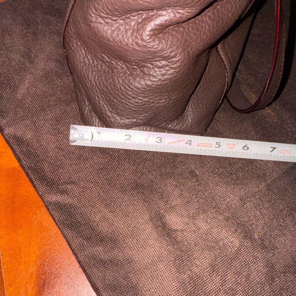 Kate Spade New York Brown Pebbled Leather Berkshire Satchel Bag With Dust Cover - Picture 12 of 12